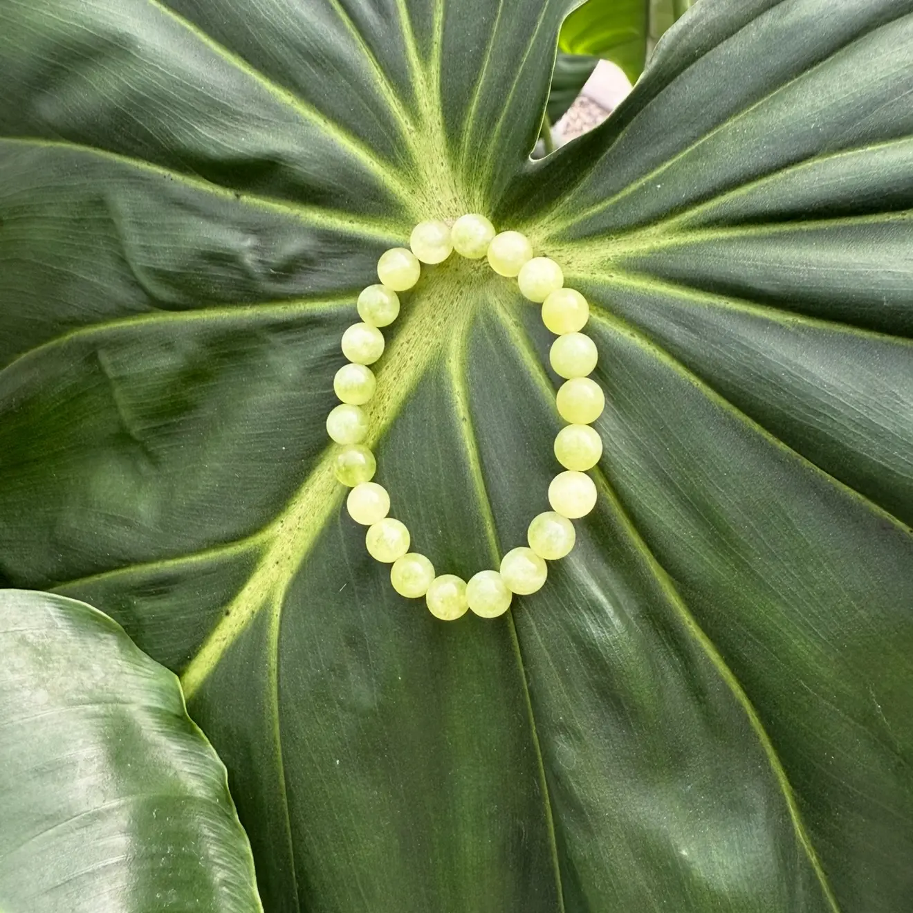 Peridot Crystal Bracelet
