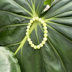 Peridot Crystal Bracelet