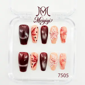 .DP.7505.Cat's Eye Carved Wearable Nail