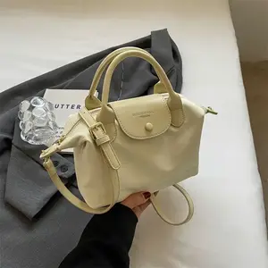 Retro Portable Small Square Bag 2026 New Versatile Single Shoulder Oblique Span Dumpling Bag