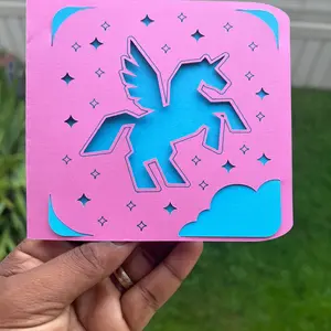 Unicorn Birthday Card