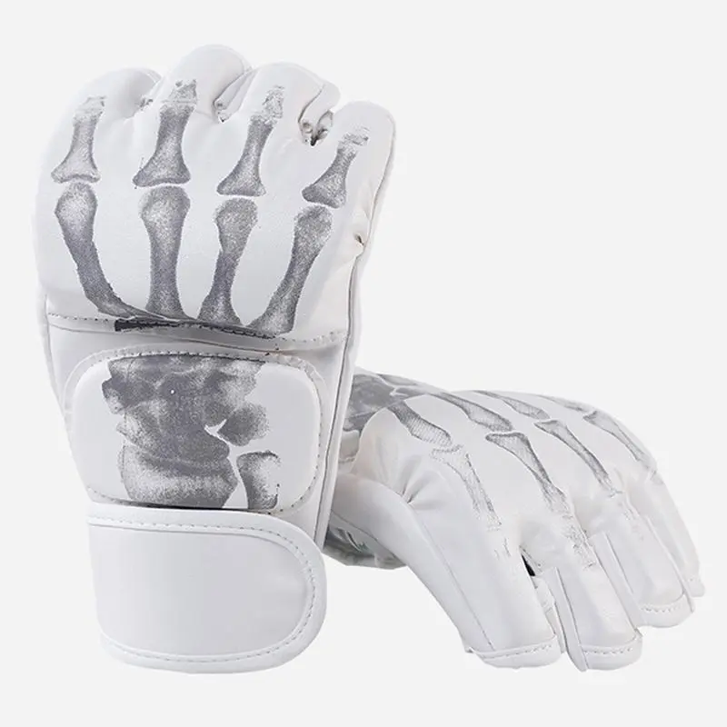 Boxing Gloves, 1 Pair Half Finger Boxing Training Gloves, Professional Training Equipment for Taekwondo & Boxing, Gym Accessories, Protective Gear, Christmas Gift