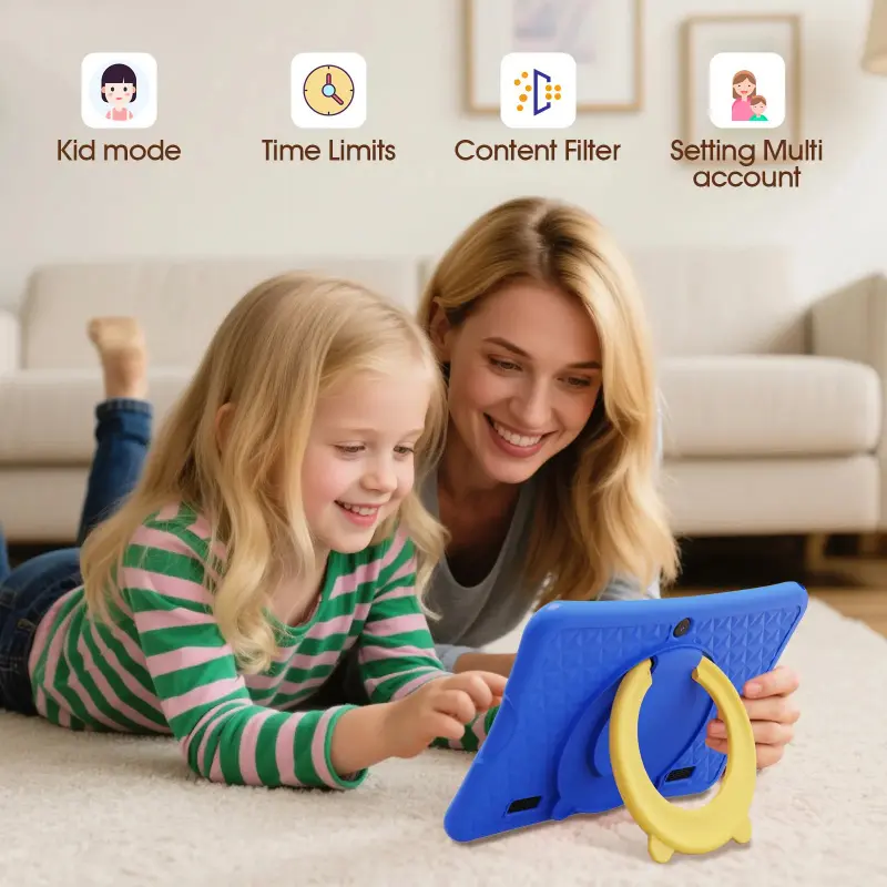 Children's Tablet 1+16GB Dual Camera Vision Protection Parental