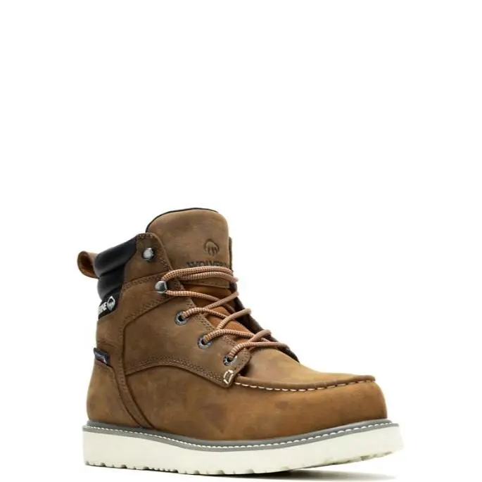 Wolverine Trade Wedge 6" Moc-Toe Work Boot - Sudan Brown Wolverine Trade Wedge 6" Moc-Toe Work Boot - Sudan Brown