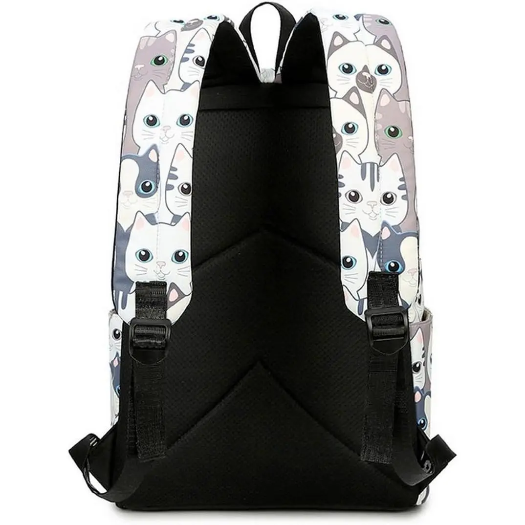 Joymoze Leisure Backpack for Girls Teenage School Backpack Women Backpack Cat Joymoze Leisure Backpack for Girls Teenage School Bag Women  main image 4