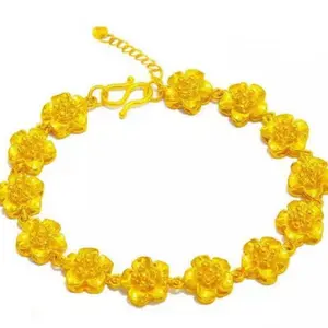24K Rose Bracelet