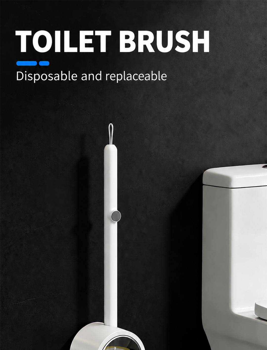 SOPAMI Disposable Toilet Scrubber Brush Kit - 1 Handle + 32 Refill Heads (16 Option Available), No-Touch Rotating Scrubber, Self-Clean Pad, Holder, Toilet Cleaning System for Under-Rim & Corners, Ideal for Busy Home Bathrooms,sohochic SOPAMI Disposable Toilet Scrubber Brush Kit - 1 Handle + 32 Refill Heads (16 Option Available), No-Touch Rotating Scrubber, Self-Clean Pad, Holder, Toilet Cleaning System for Under-Rim & Corners, Ideal for Busy Home Bathrooms,sohochic