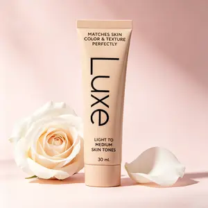 Luxe Auto Color Adjust Foundation, features adaptive tone matching, offers buildable medium to full coverage with lightweight texture for daily makeup
