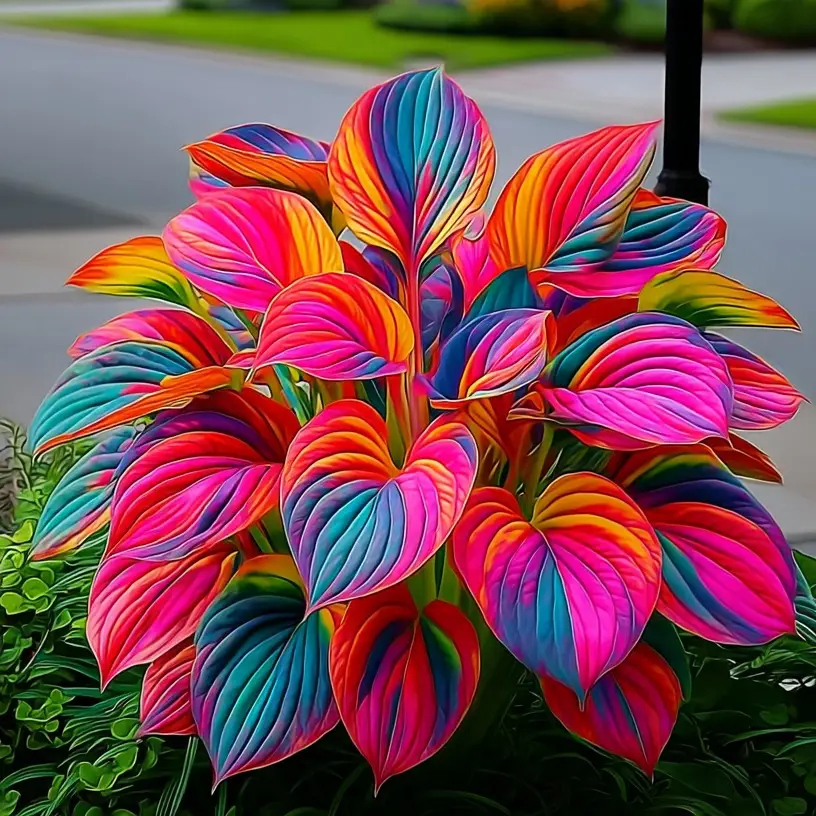 Hosta Seeds for Shaded Borders & Pathways - Vibrant Colors, Easy Growth in Containers, Low Maintenance Perennial Plants