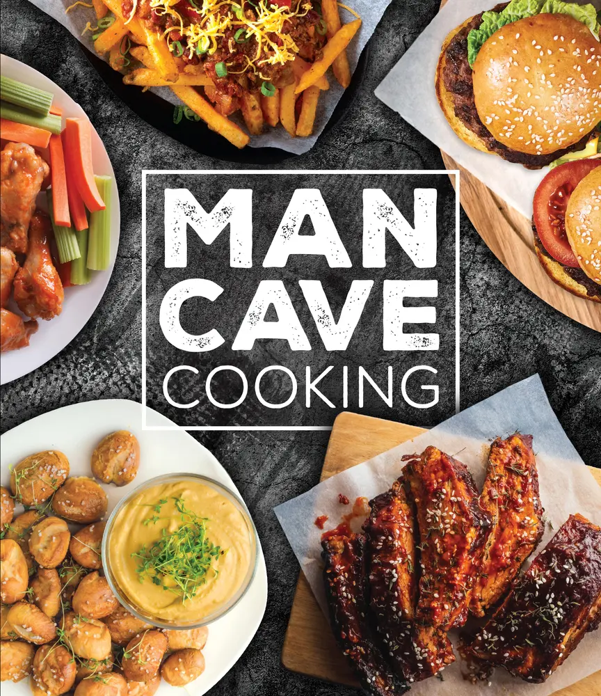 USED Book - Man Cave Cooking by Publications International Ltd (Paperback) - english