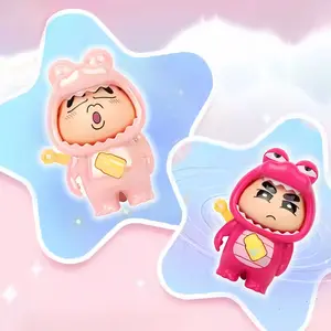 【New Year Gift】Miniso Sanrio Staruby Authentic Crayon Shin-chan Face-Changing Toy Blind Box Creative Stress Relief Figure Trendy Toy Desktop Ornament