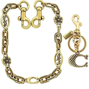 Chain Charm Accessory for Handbag, Purse Wallet &Pants Chain Jean Chains, Vintage Bag Strap Chains Extender, Style Upgrade