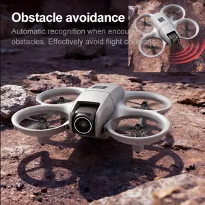 GT3 Mini Drone with HD Camera for Adults & Kids, WiFi FPV Foldable Quadcopter, Optical Flow Hovering & One-Key Takeoff, 360° Stunt Flip, Portable Pocket Drone Gift Toy for Beginners