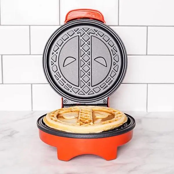 Uncanny Brands Marvel’s Deadpool Waffle Maker