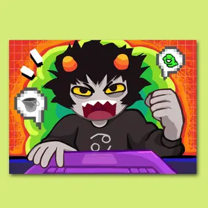 Karkat Vantas Mini Print - 5" x 7"