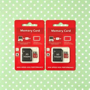 2pcs 1TB TF memory card with SD adapter, suitable for most portable electronic devices as a universal memory card