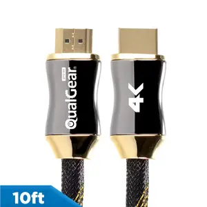 10 Ft. HDMI Premium Certified 2.0B Cable with Ethernet QualGear