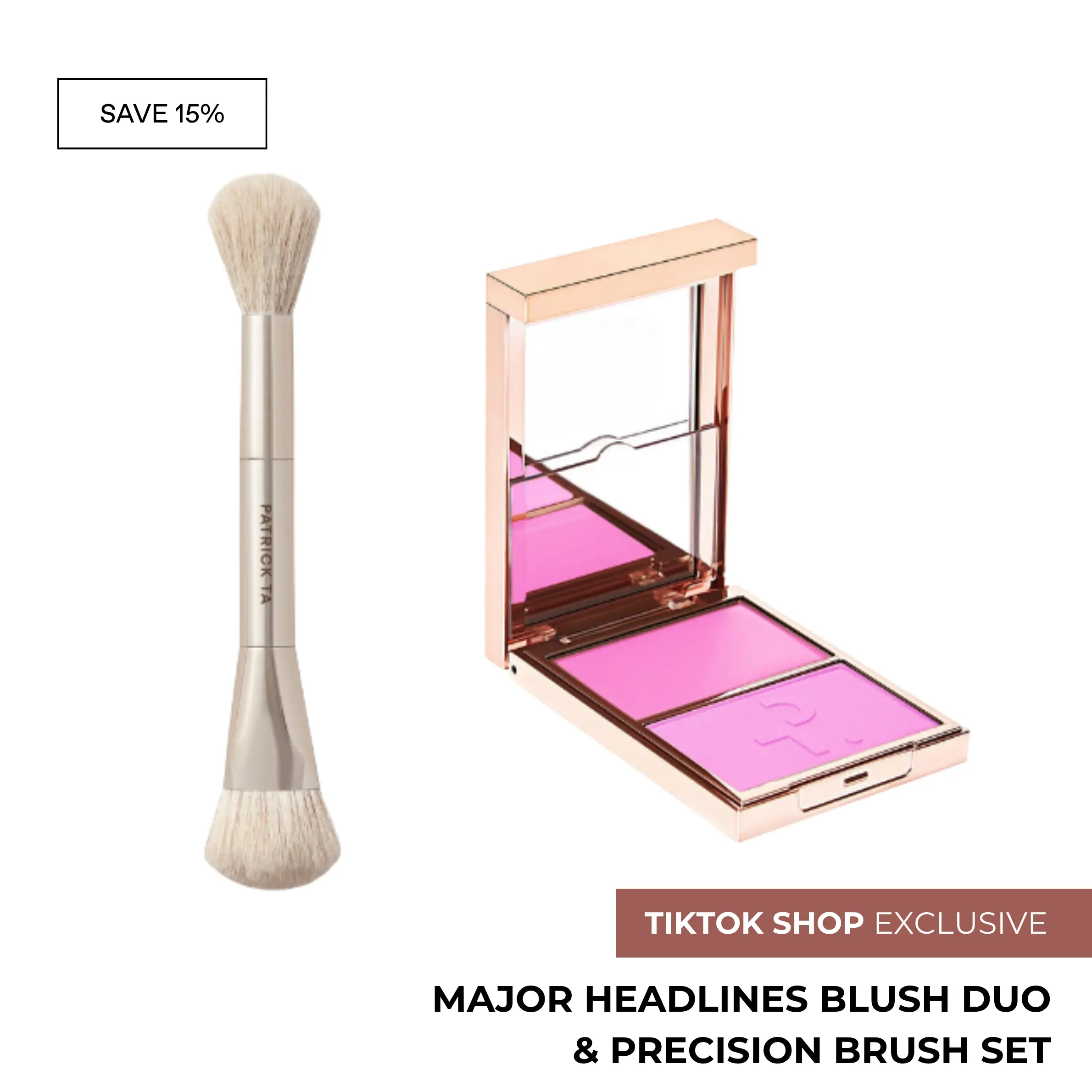 Major Headlines Blush Duo & Precision Brush Set