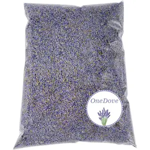 2 Pounds Lavender Buds Dried Flowers,100% Natural Dried Lavender Buds, Ultra Blue Grade (2 Pounds)