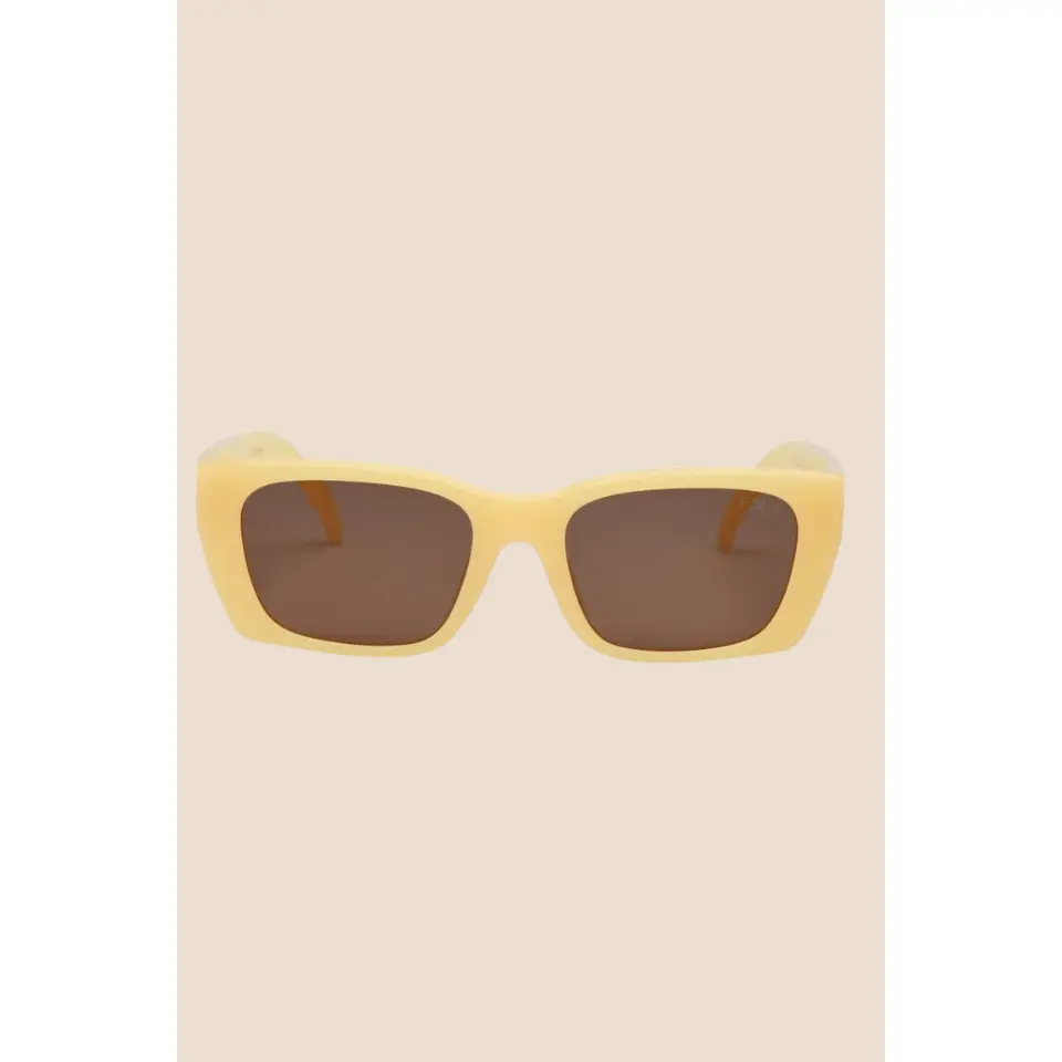 Sonic Banana Brown Polarized Sunglasses