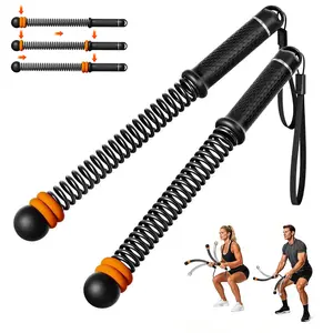 Cordless Battle Ropes for Home Gym – Weighted Ropeless Training Rope, Quiet No-Jump Full Body HIIT Workout, Grip Strengthener & Chest and Arm Trainer, Portable Fitness Equipment for Men & Women, Indoor Outdoor Exercise