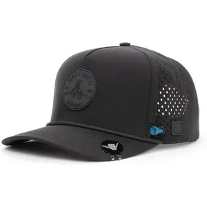 BRIMZ Golf Performance Hat - Tee Holder & Magnetic Ball Marker - Breathable, Sweat & Water Resistant Golfing Snapback Hat