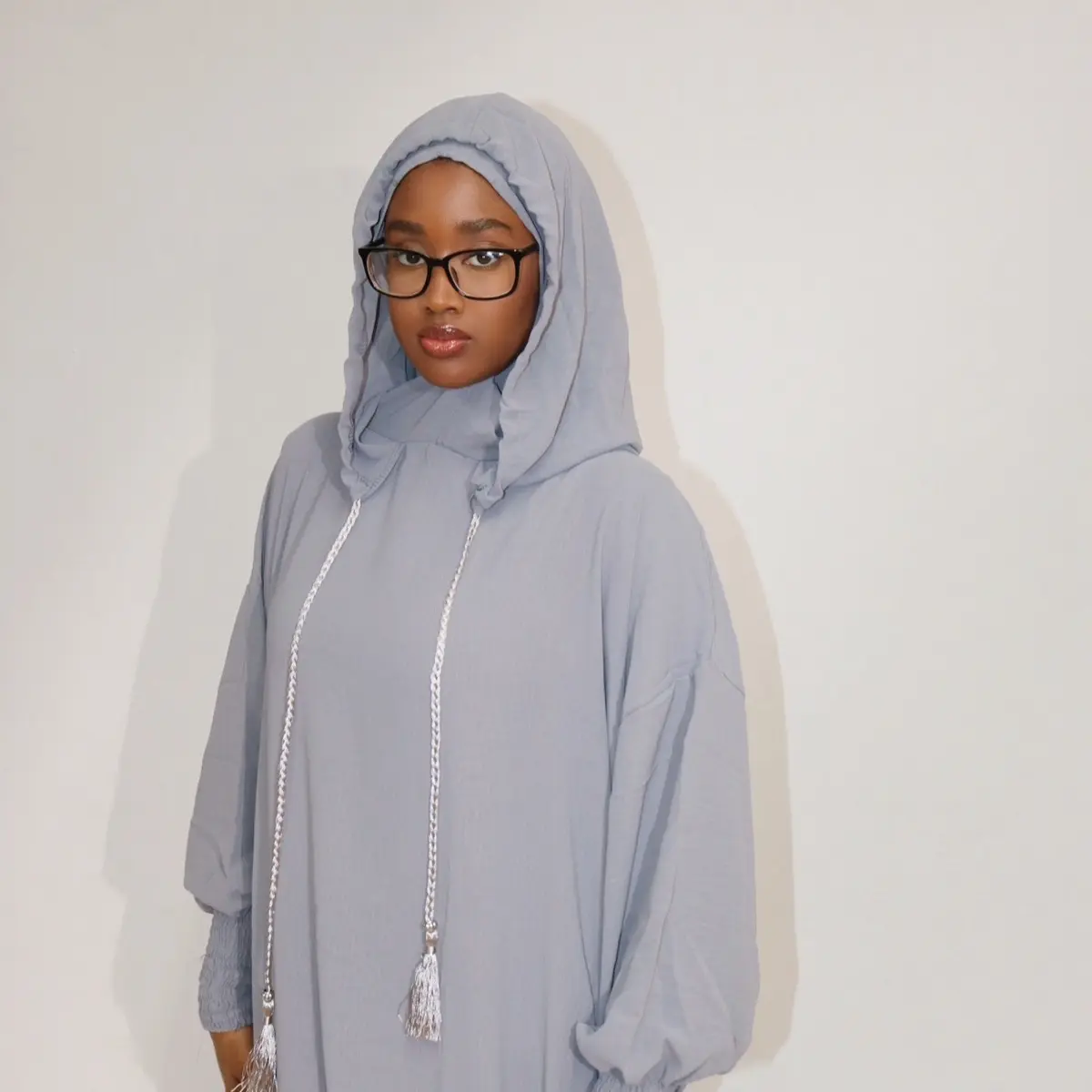 Hooded prayer abaya
