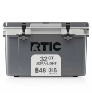 RTIC Ultra-Light 32 Qt Hard-Sided Ice Chest Cooler, Fits 48 Cans