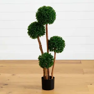 3’ Boxwood Topiary Tree UV Resistant (Indoor/Outdoor) 3’ Boxwood Topiary Tree UV Resistant (Indoor/Outdoor)
