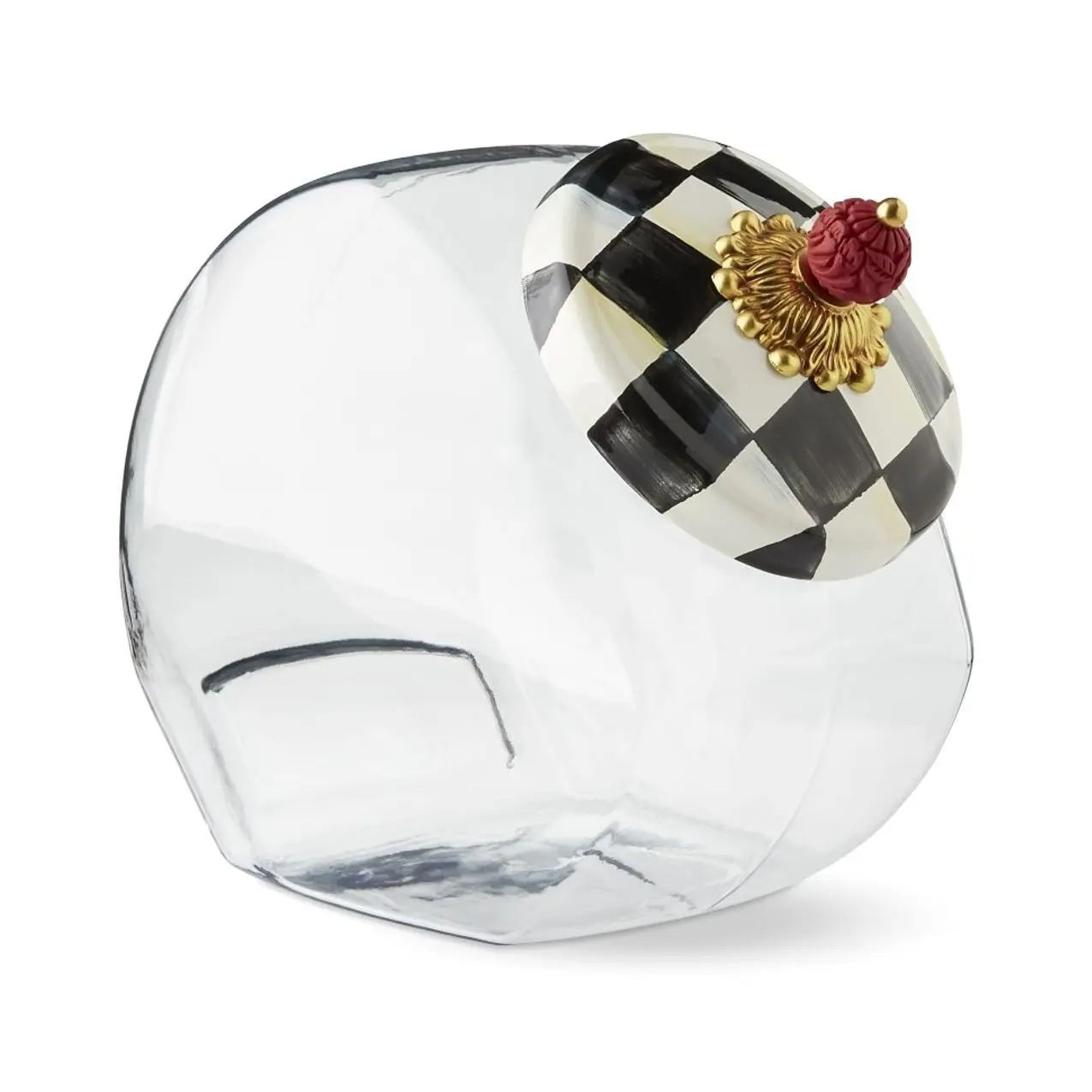 MacKenzie-Childs Courtly Check Cookie Jar