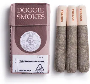 Nocciola 3 Pack Paw-Re-Roll Toys with a Box, Interactive Plush Toys for Small Medium Dogs Pitbull Husky Frenchie, Share a Puff with Pup, Toybox Canine