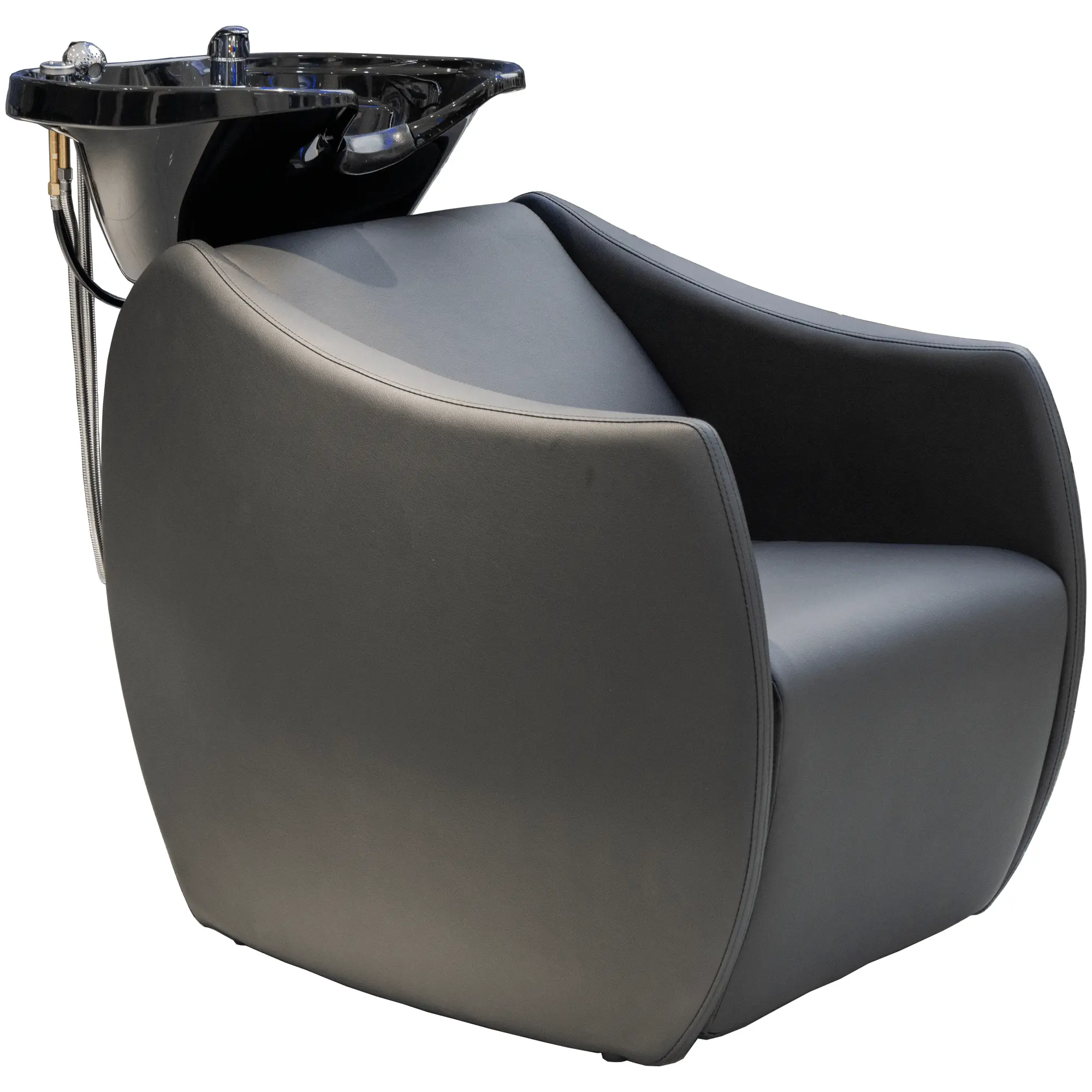MYS The Haven 9002 Shampoo Chair - Sleek Modern Salon Furniture with Integrated Basin & Plush Upholstery for Stylish Client Experience