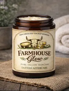 Tattoo aftercare|Natural|skincare|recovery|Gift for him|Gift for her|moisturizer|butter