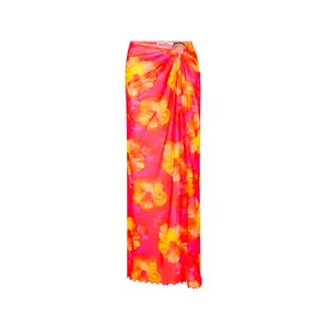 Split Mesh Maxi Skirt - Samba Baby
