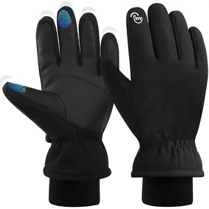 Waterproof Winter Ski Gloves for Men and Women with 5-Layer Warmth & Touchscreen Fingers for Snowboarding and Outdoor Activities glove set