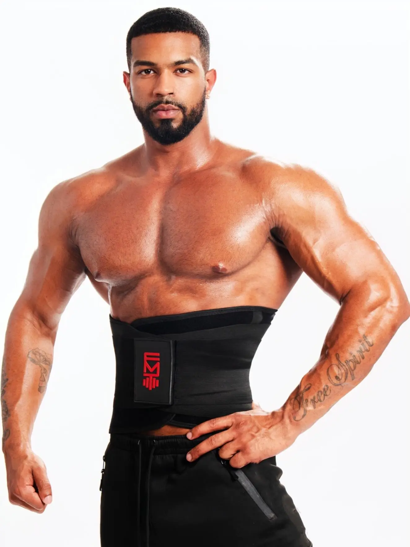 FITMENTEAM Solid Color Series Gym Belt: Ultimate Lifting Support & Waist Training for Men - Weightlifting belt - GEN III