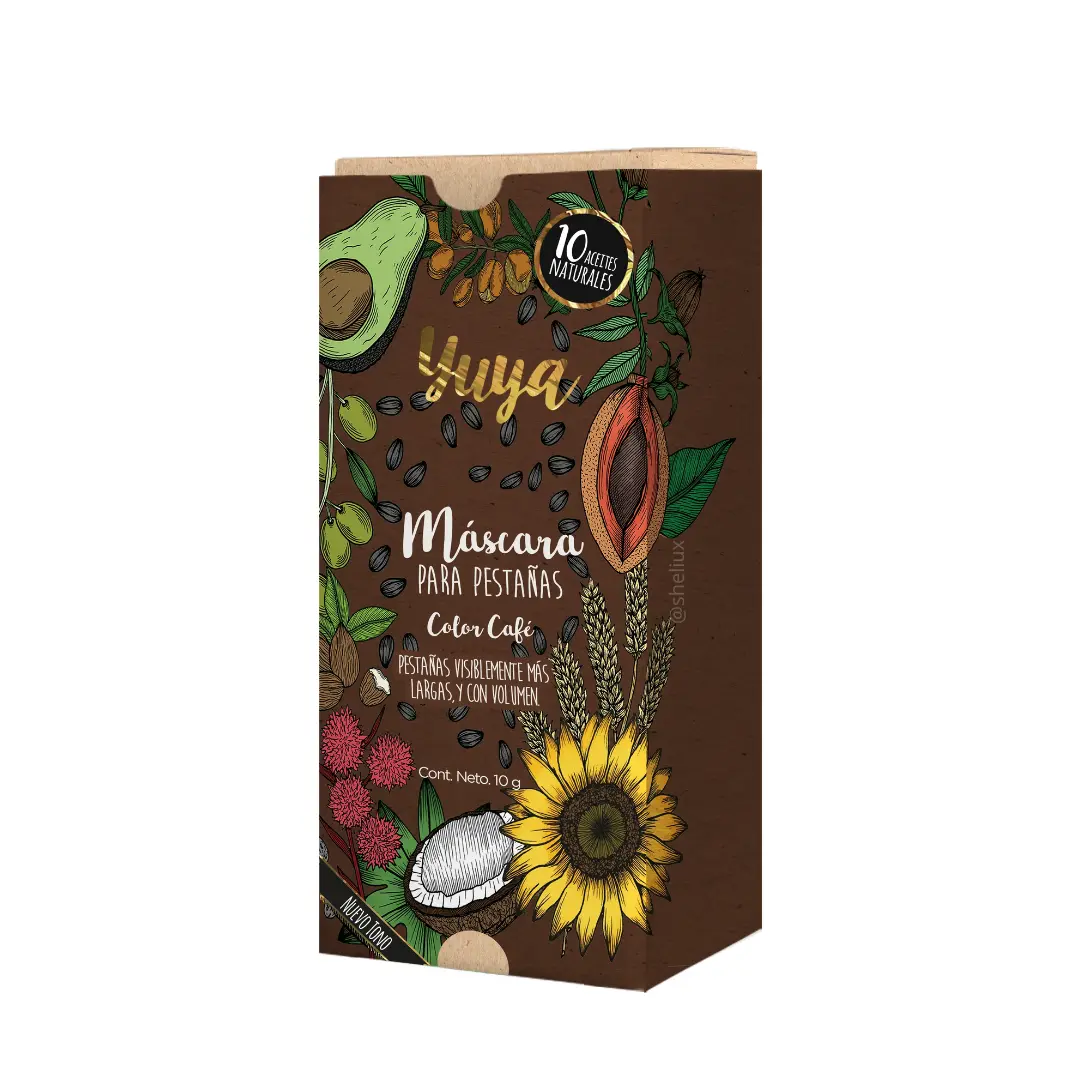 Yuya Mascara for Eyelashes – Brown Color