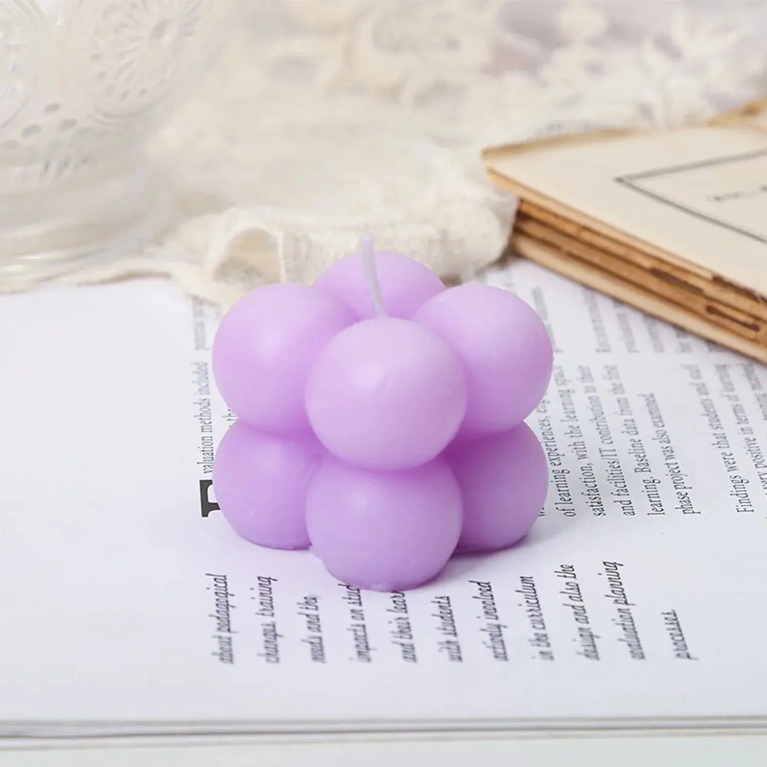 2pcs mini purple