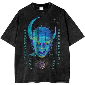 Pinhead Hellraiser Tee – Vintage Horror Movie T-Shirt | Halloween Streetwear Gift