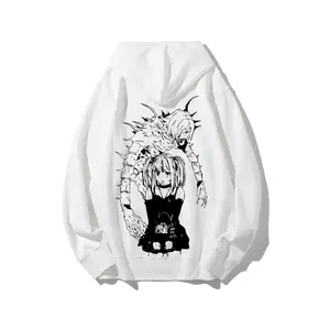 Death Note Misa Amane Anime Hoodie Pullover Cotton Streetwear Unisex Casual Couple Gift 100% Pure Breathable Eco-friendly Micro Elasticity