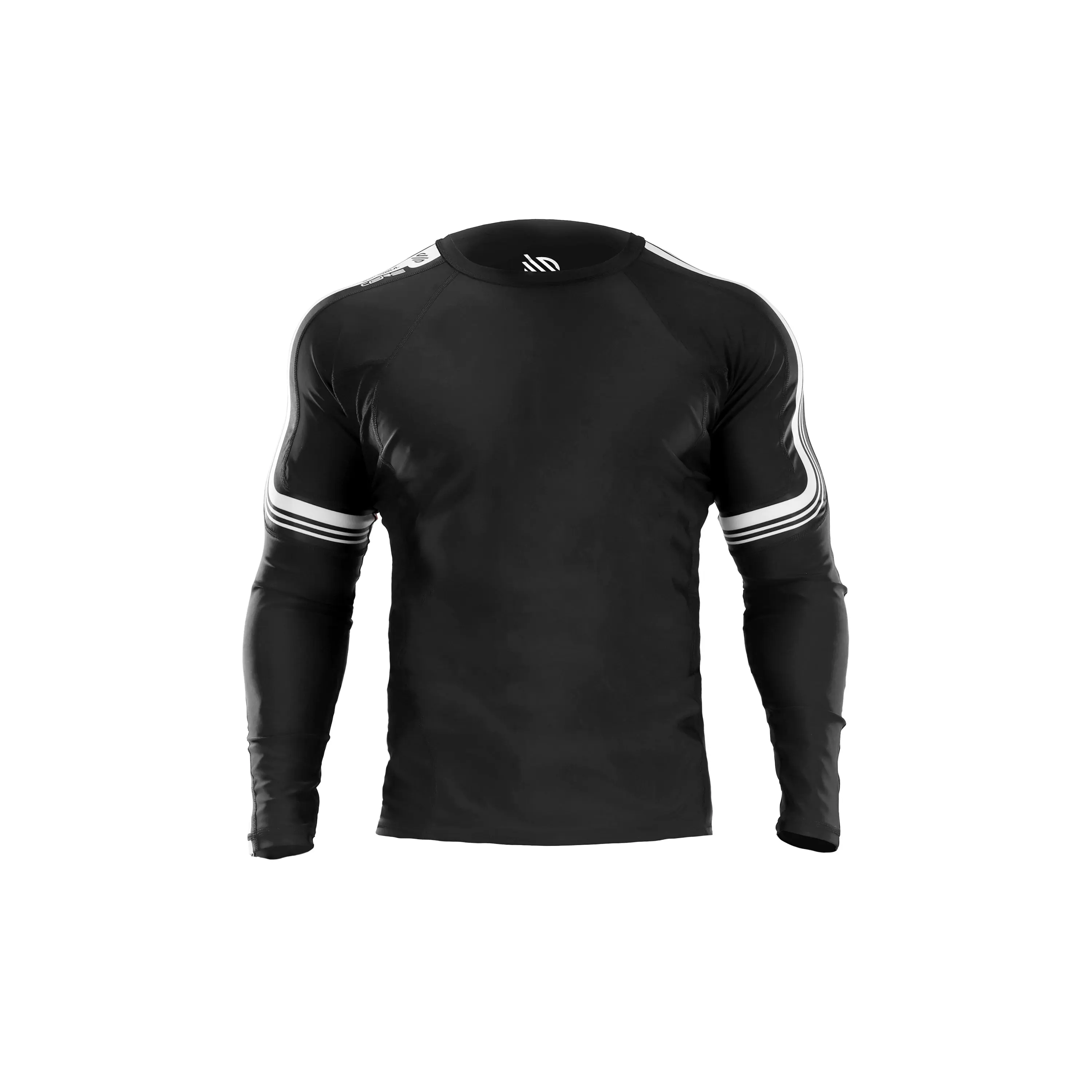 CORE Long Sleeve Compression Rash Guard - Black, Compression Fit, Long Sleeves, Comfortable Design, Ideal for Active Lifestyle