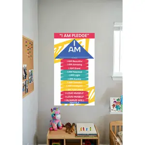 I AM PLEDGE Affirmation Banner by ZENTOLA