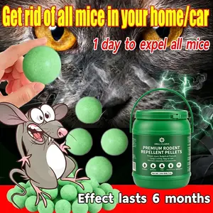 10pcs/pack Mouse Repeller Mouse Cockroach Insect Repellent Mothballs for Rats Powerful Rats Repeller
