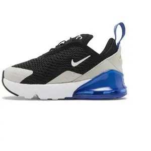 Toddler's Nike Air Max 270 Black/White-Game Royal (DD1646 050)