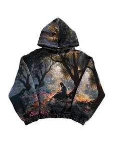 “GARDEN OF GETHSEMANE" WOVEN TAPESTRY HOODIE