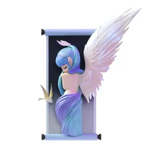 52TOYS Sleep Limited Edition The Winged Elf Action Figure Display Stand Included Perfect Collectible Art Toy for Women