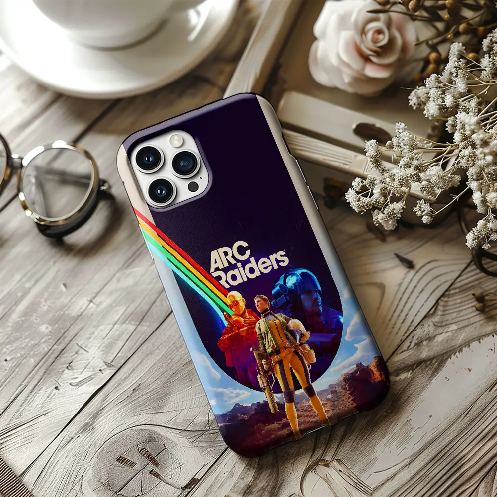 ARC Raiders Gameplay Phone Case, ARC Raiders Merch Tough Case Protection for lPhone 12,13,14,15,16,17 Air Promax, Gaming Shooter Style RKY, Gift For Game Fans