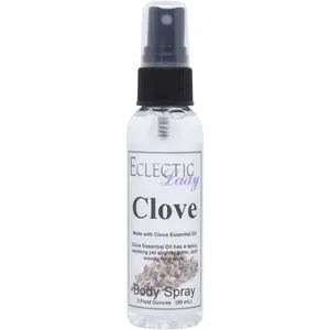 Clove Body Spray, Hydrating Body Mist for Daily Use - Made with Clove Essential Oil