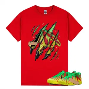 Ja 3 Jurassic Park Explorer T-Shirt EP Green Spark Black University Red Dynamic Yellow Scratch Graphic Tee, Shirt To Match sneaker Streetwear Graphic Shirt Men Women