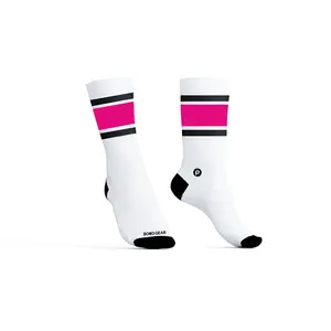Crew Socks "Pink Stripe"